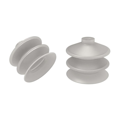 Fipa Bellows vacuum cup diam. 62 mm, Silicone transparent 21.062.157.2